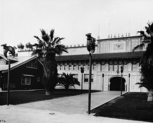 Al Malaikah Temple, the first Shriners Temple, Jefferson Boulevard and Royal Street, built 1905, destroyed by fire in 1919