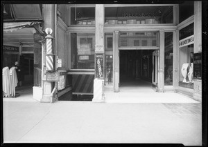 Entrances to Hollenbeck Hotel, Southern California, 1931