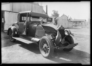 Hudson coupe, Southern California, 1931