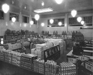 Inside of a grocery