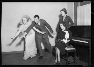 Dance team, Los Anglees, CA, 1935