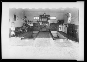 Grease rack, Pennzoil Co., Southern California, 1930