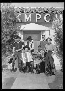 Hayseed' orchestra, Southern California, 1931