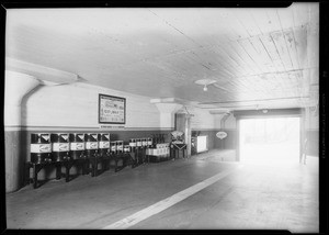 Full line, Biltmore garage 3rd floor, Southern California, 1931