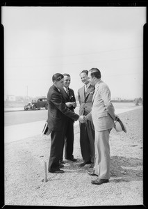 J. M. Hattem at Vermont Avenue Knolls, Los Angeles, CA, 1929