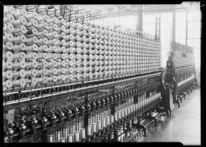 Scenes in Inglewood plant, International Textile Co., Inglewood, CA, 1928