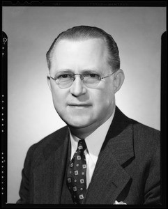 Portrait of Mr. Wallace Nelson, Southern California, 1940