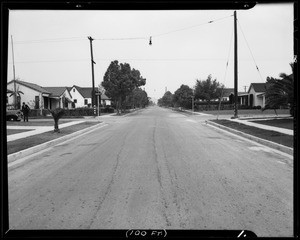 Hoefner Avenue in Belvedere Gardens, East Los Angeles, CA, 1940