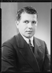 Portrait of John J. Edwards, Southern California, 1935