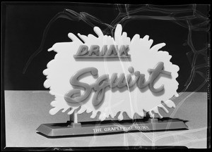 Squirt sign, Southern California, 1940