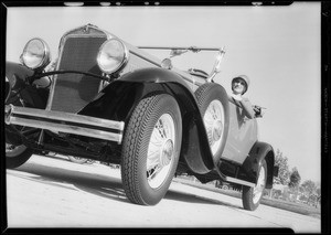 Car for composites, Western Auto Supply, Southern California, 1931