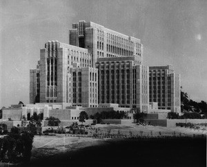 Los Angeles County Hospital on State Street in east Los Angeles