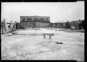 A&P Warehouse fire, Southern California, 1933