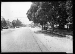 Intersection, West 4th Street and South Bixel Street, Los Angeles, CA, 1929