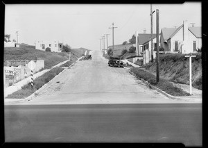 Intersection, Alhambra Avenue and Del Paso Avenue, Los Angeles, CA, 1932