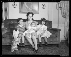 Gutierrez family, Southern California, 1940