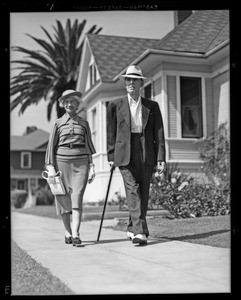 Mr. and Mrs. Carter, Ed Whittington, and Marie, Southern California, 1940