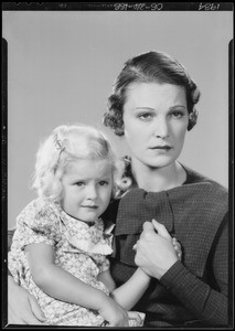 Mother & child, Southern California, 1934