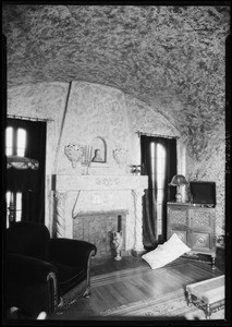 Apartment interiors at 3218 Hamilton Way, Los Angeles, CA, 1925