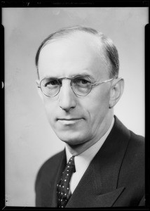 Portrait, Mr. Heckman, Southern California, 1935