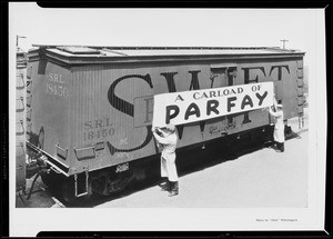 Freight car, Southern California, 1931