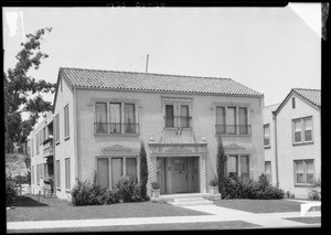 1261 South Plymouth Boulevard, Los Angeles, CA, 1925