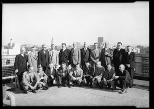Groups at Jonathan Club, Los Angeles, CA, 1930