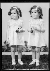 Woodries twins, Southern California, 1934