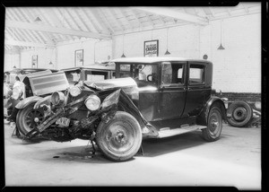 Packard sedan, Miles W. Blaine, owner, case #795495, Southern California, 1932