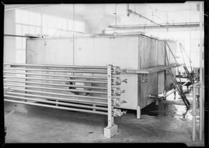 Interiors of plant, Lucerne Creamery, Southern California, 1929