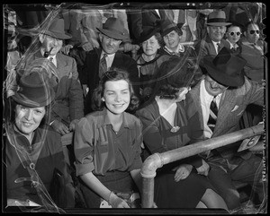 Betty Ann Harvey at Rose Bowl, Pasadena, CA, 1941