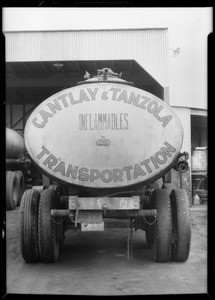 Cantlay and Tanzola truck, Southern California, 1934