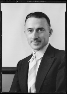 Portraits of Mr. Badger, Mr. Stromberger, and Mr. Don Cameron, Southern California, 1934