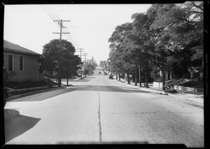 Intersection, South Berendo Street & San Marino Street, Los Angeles, CA, 1931