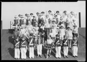 Dancing school children, Broadway Department Store, Southern California, 1925