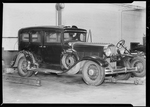 Chandler sedan, Earl F. Chapman, owner, Southern California, 1932