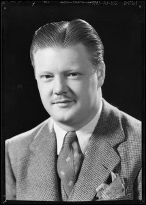 Portrait of Mr. J. W. Hunt, Southern California, 1934