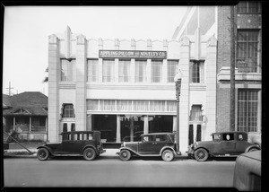 Appling Pillow Co., 1035 South Santee Street, Los Angeles, CA, 1931