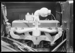 Carburetor on Chevrolet, Southern California, 1931