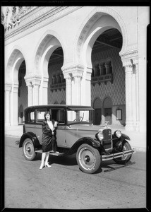 Louise & Chevrolet, Southern California, 1927