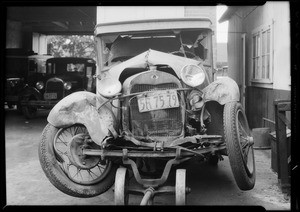 Ford coupe - Maurice Lanefried, owner, Southern California, 1934