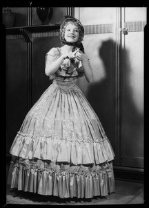 "Blossom Time" publicity, leading lady, Southern California, 1935