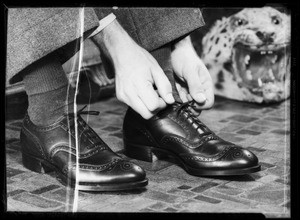 Shoes, Desmond's, Southern California, 1935