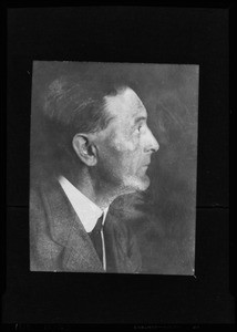 Small photograph of Mr. Reed, Southern California, 1929