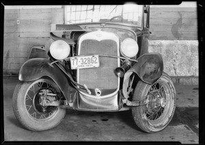 1930 Ford coach, File #248109, Southern California, 1931