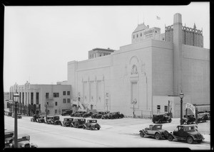 Property at 19th & Wilshire, Santa Monica, also new view of Hollywood property, Southern California, 1931