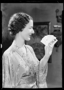 Ladies of Friday Mommy Club, Japanese playing cards, Southern California, 1934