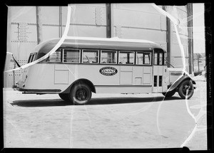 Citizens Transit Company bus, Southern California, 1936