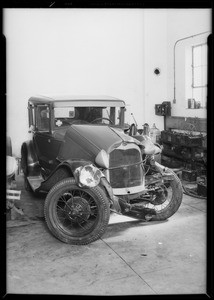 Ford sedan, Christian F. Steinle, Southern California, 1933