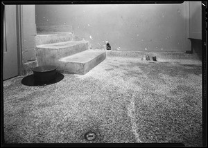 Mens' Rest Room at Green Meadows Theatre, 9615 South Main Street, Los Angeles, CA, 1940